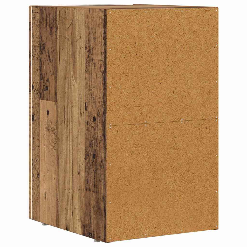 Nachttisch ELST 2 Stk. Altholz 29,5 x 33,5 x 50 cm
