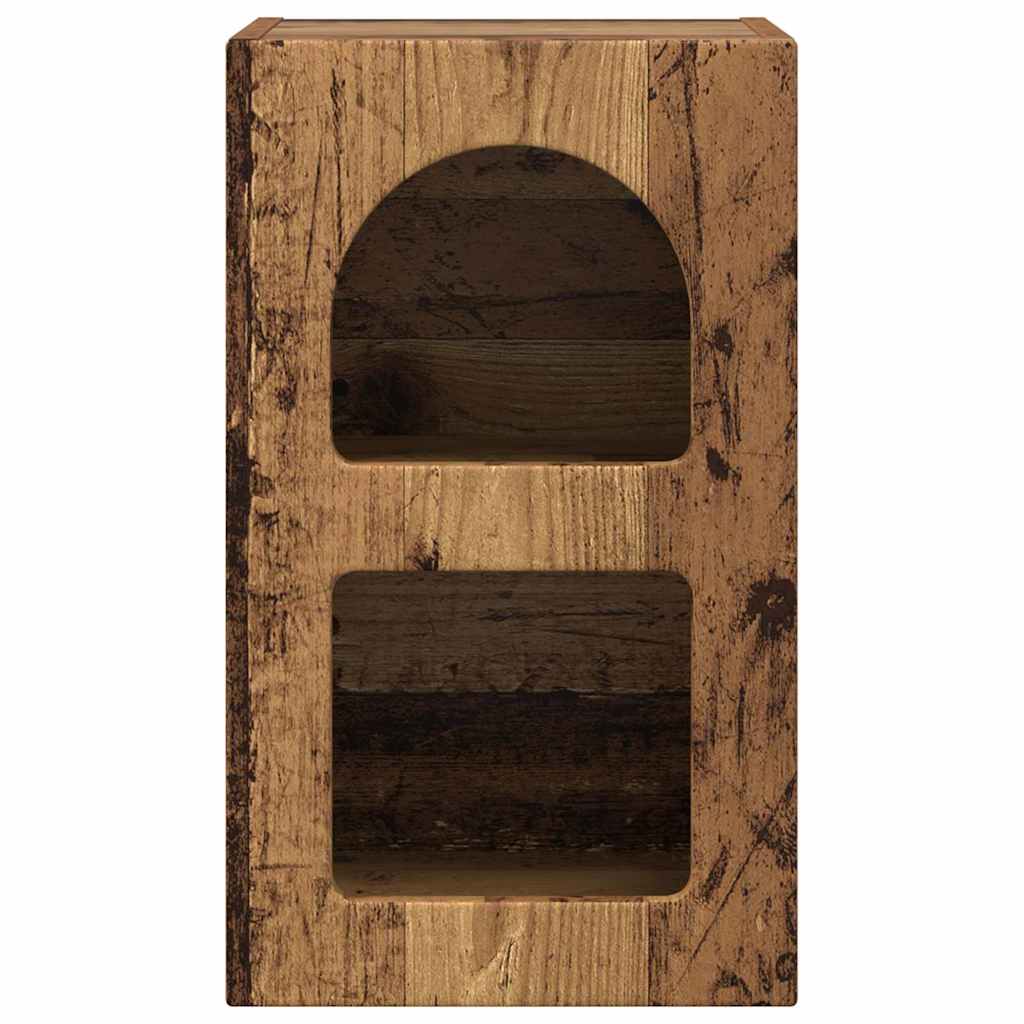 Nachttisch ELST 2 Stk. Altholz 29,5 x 33,5 x 50 cm