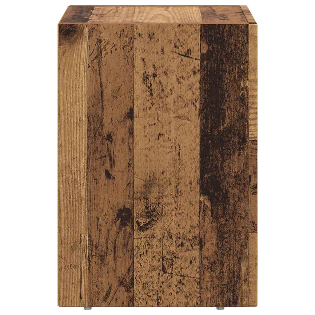 Nachttisch ELST 2 Stk. Altholz 29,5 x 33,5 x 50 cm