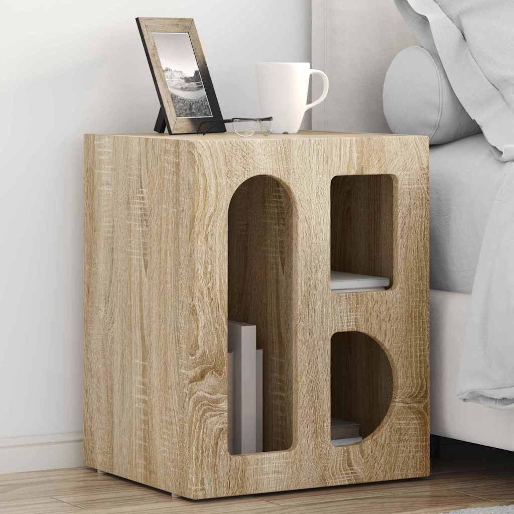 Nachttisch ELST 2 stk. Sonoma-Eiche 40 x 35 x 50 cm