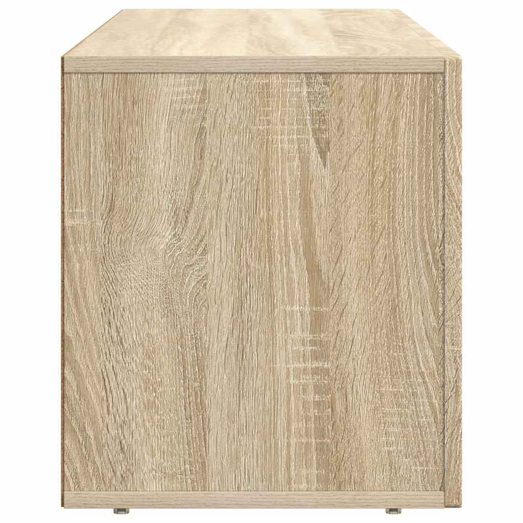 TV-Schränk ELST 100 x 35 x 40 cm Sonoma-Eiche Holzwerkstoff
