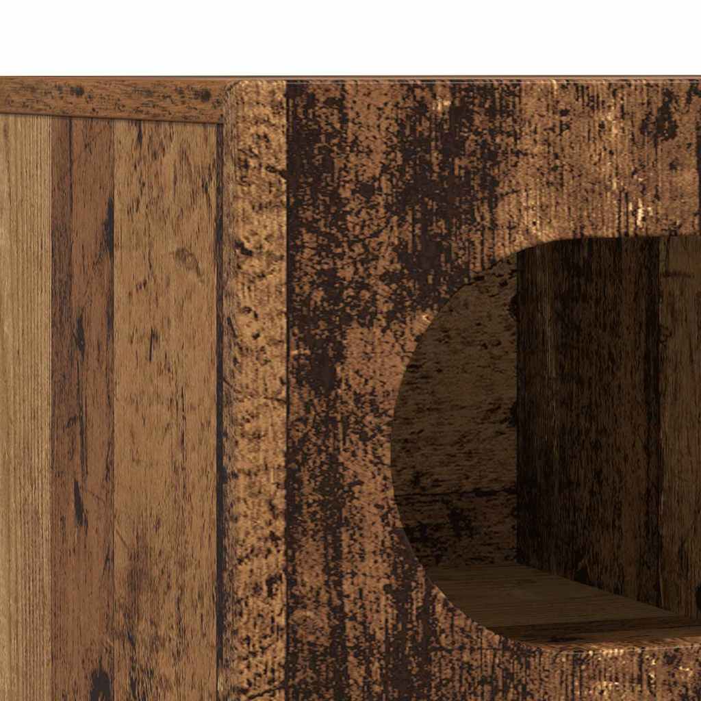 TV-Schränk ELST 100 x 35 x 40 cm Altholz Holzwerkstoff
