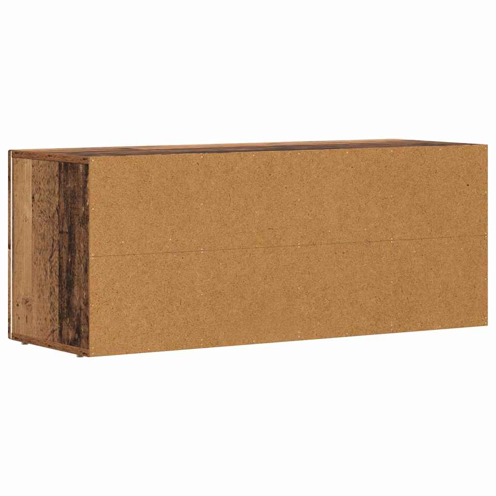 TV-Schränk ELST 100 x 35 x 40 cm Altholz Holzwerkstoff