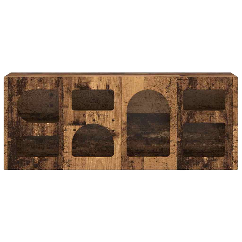 TV-Schränk ELST 100 x 35 x 40 cm Altholz Holzwerkstoff