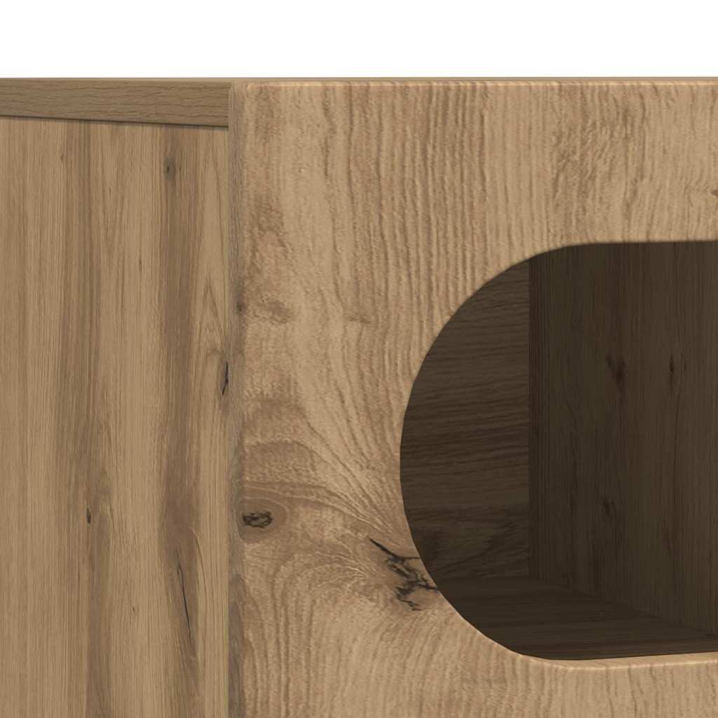 TV-Schränk ELST 100 x 35 x 40 cm Artisan-Eiche Holzwerkstoff
