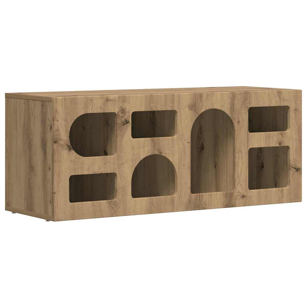 TV-Schränk ELST 100 x 35 x 40 cm Artisan-Eiche Holzwerkstoff