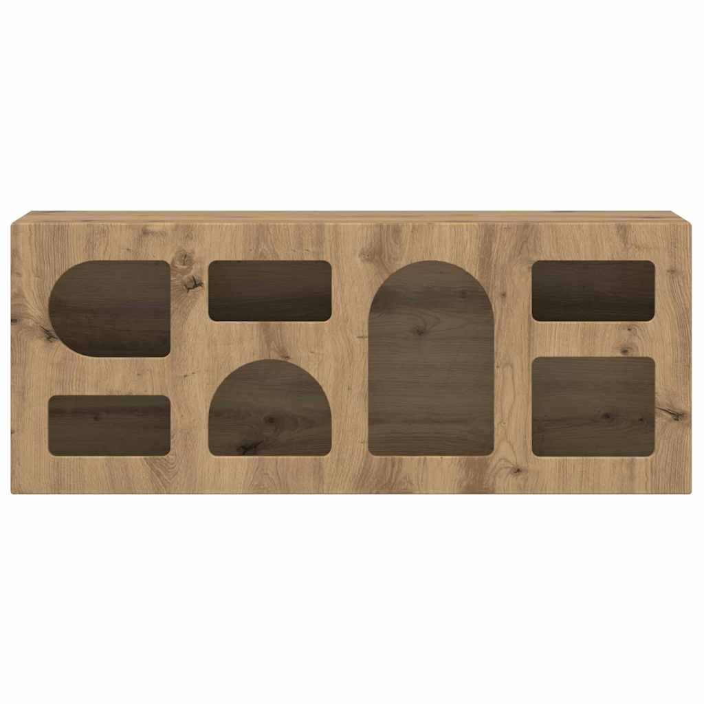 TV-Schränk ELST 100 x 35 x 40 cm Artisan-Eiche Holzwerkstoff