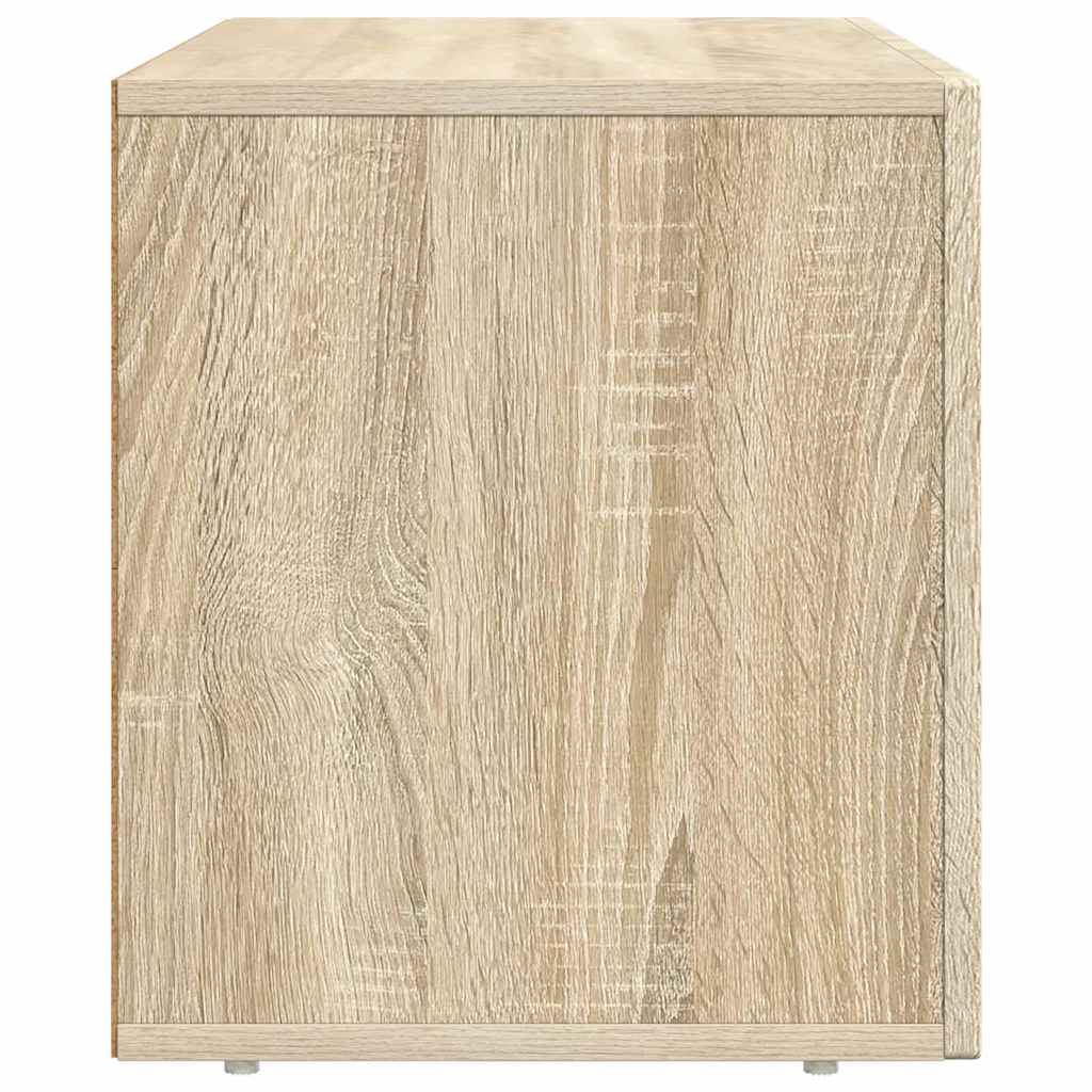 TV-Schränk ELST 80 x 35 x 40 cm Sonoma-Eiche Holzwerkstoff