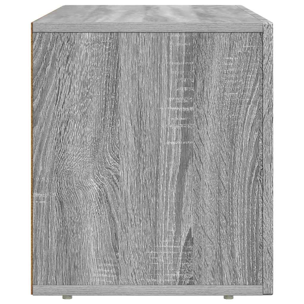 TV-Schränk ELST 80 x 35 x 40 cm Sonoma-Grau Holzwerkstoff
