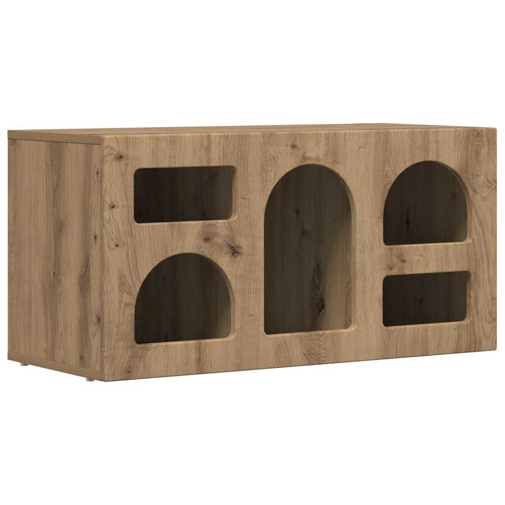 TV-Schränk ELST 80 x 35 x 40 cm Artisan-Eiche Holzwerkstoff
