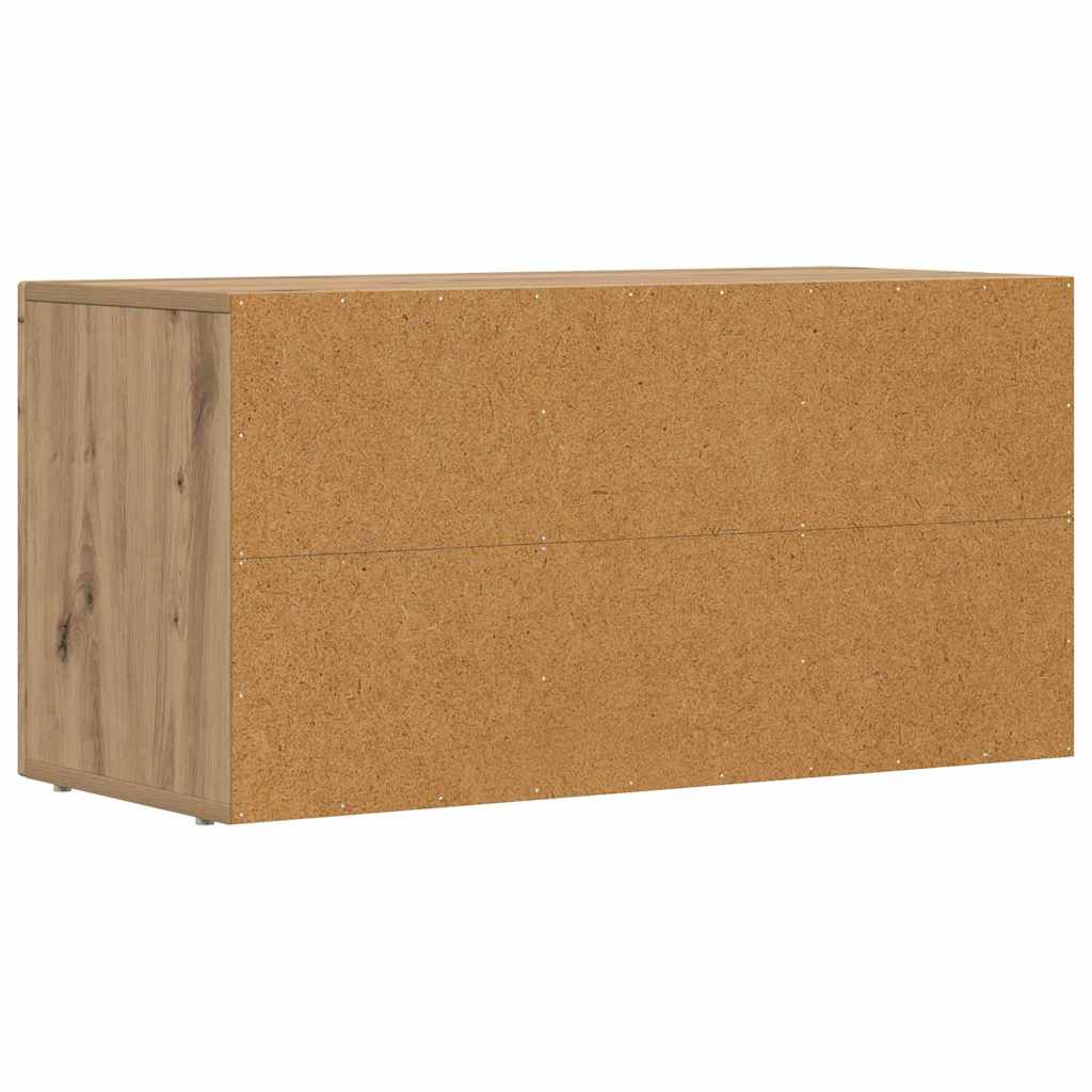 TV-Schränk ELST 80 x 35 x 40 cm Artisan-Eiche Holzwerkstoff