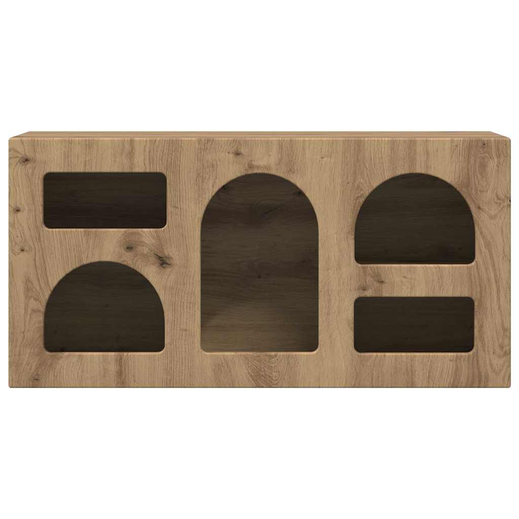 TV-Schränk ELST 80 x 35 x 40 cm Artisan-Eiche Holzwerkstoff