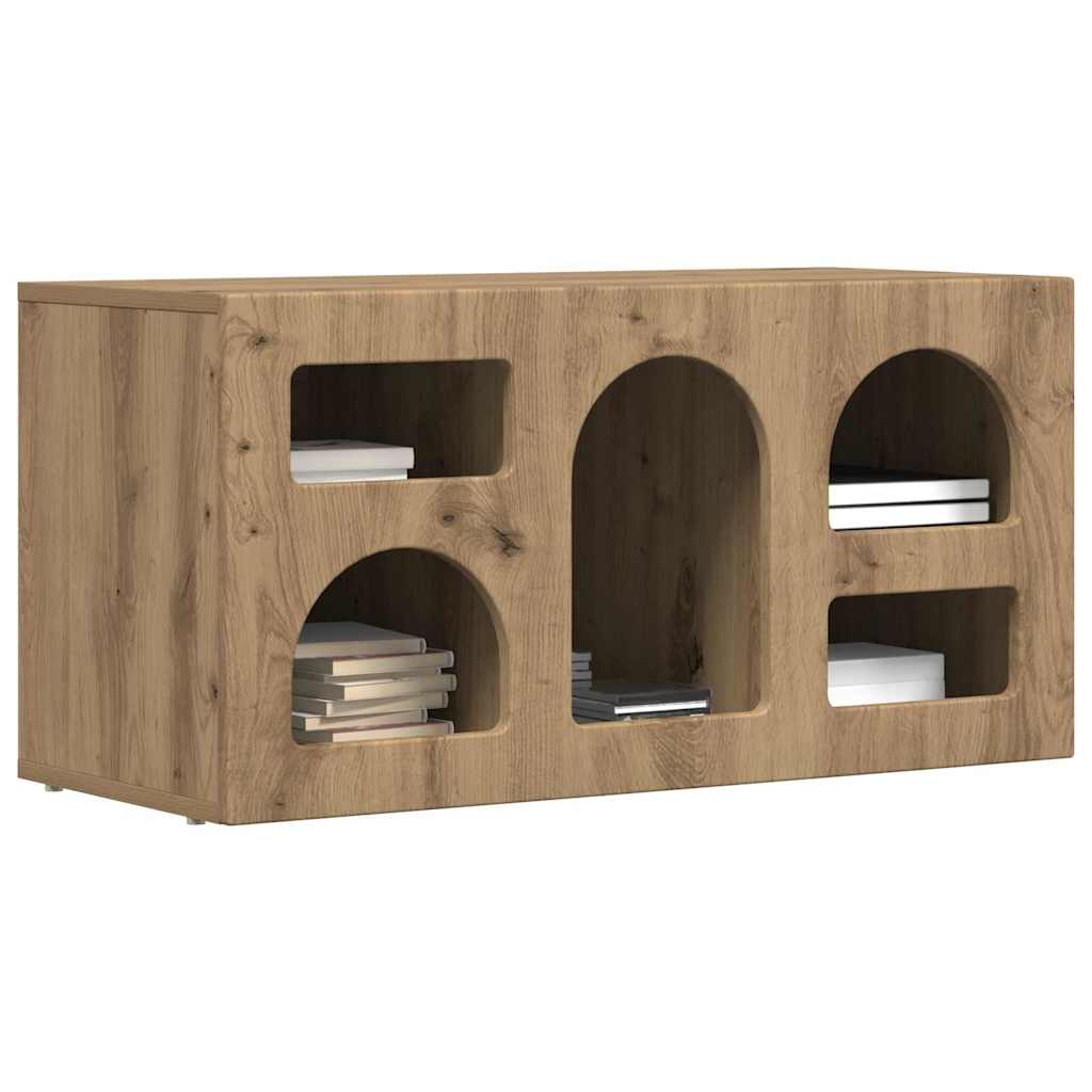 TV-Schränk ELST 80 x 35 x 40 cm Artisan-Eiche Holzwerkstoff