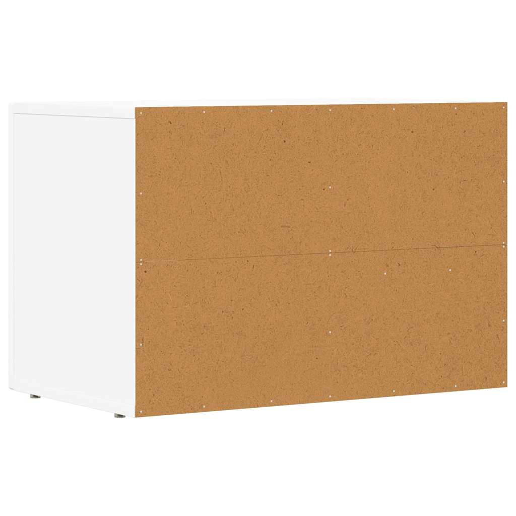 TV-Schränk ELST 60 x 35 x 40 cm Weiß Holzwerkstoff