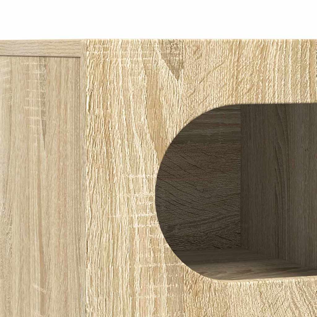 TV-Schränk ELST 60 x 35 x 40 cm Sonoma-Eiche Holzwerkstoff