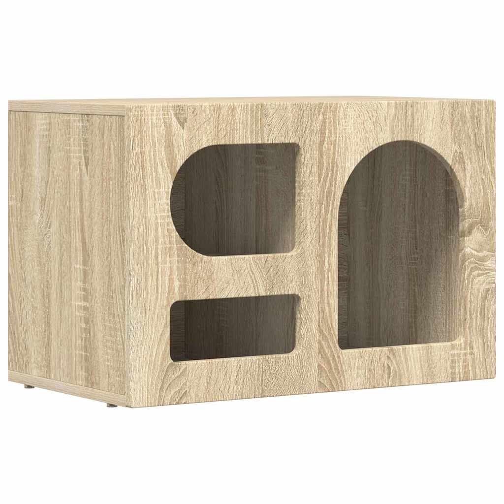 TV-Schränk ELST 60 x 35 x 40 cm Sonoma-Eiche Holzwerkstoff