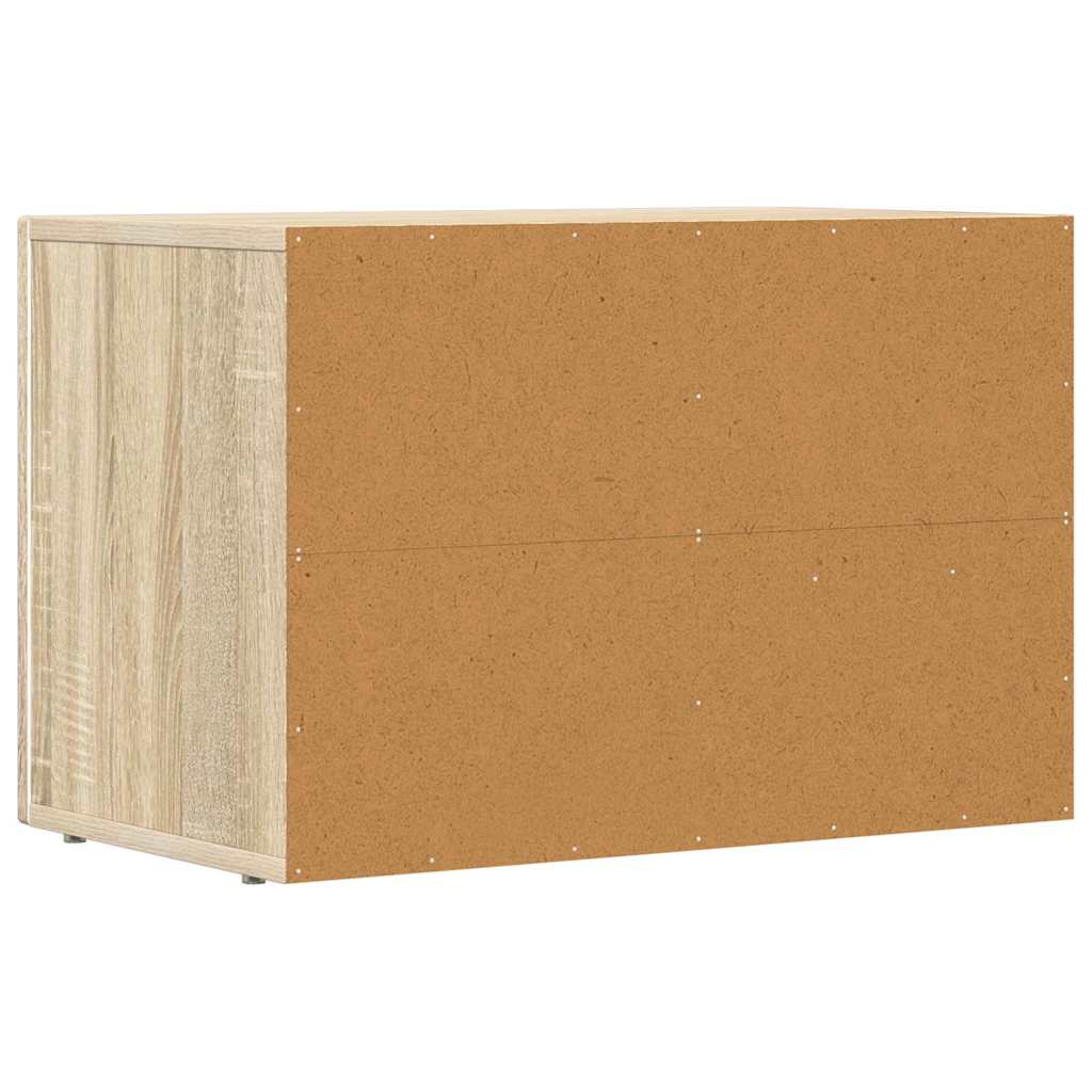 TV-Schränk ELST 60 x 35 x 40 cm Sonoma-Eiche Holzwerkstoff