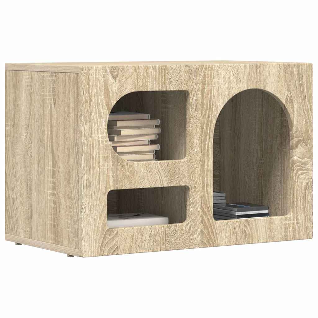 TV-Schränk ELST 60 x 35 x 40 cm Sonoma-Eiche Holzwerkstoff