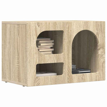 TV-Schränk ELST 60 x 35 x 40 cm Sonoma-Eiche Holzwerkstoff