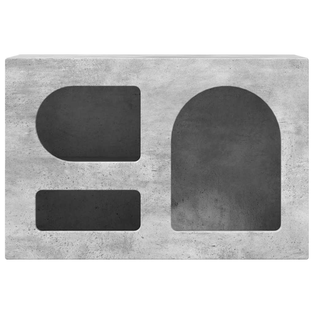 TV-Schränk ELST 60 x 35 x 40 cm Beton Grau Holzwerkstoff