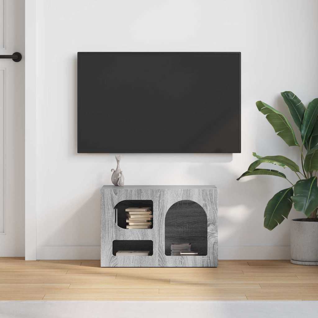 TV-Schränk ELST 60 x 35 x 40 cm Graues Sonoma Holzwerkstoff