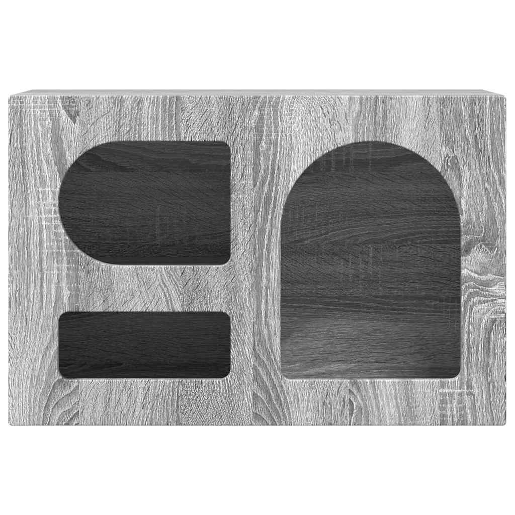 TV-Schränk ELST 60 x 35 x 40 cm Graues Sonoma Holzwerkstoff