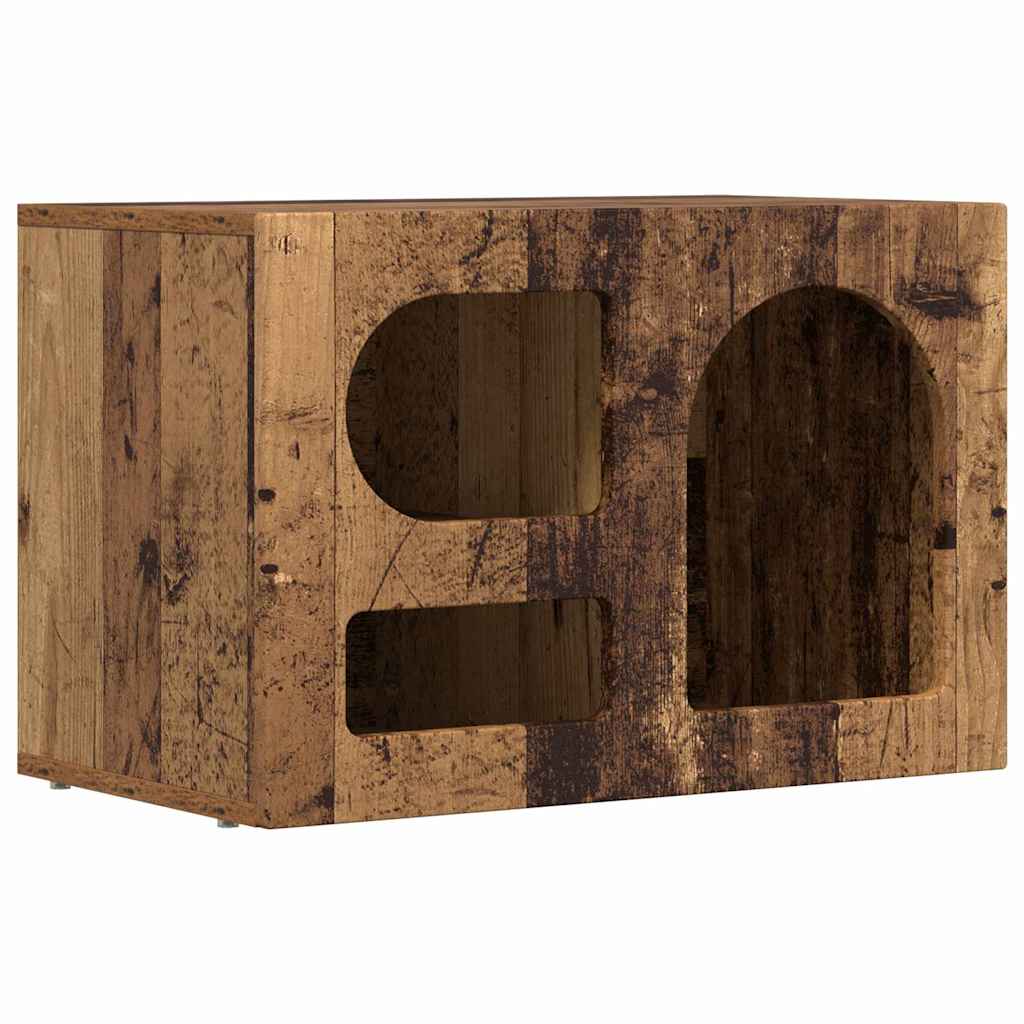 TV-Schränk ELST 60 x 35 x 40 cm Altholz Holzwerkstoff