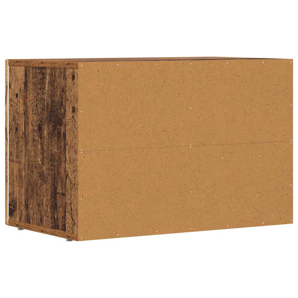 TV-Schränk ELST 60 x 35 x 40 cm Altholz Holzwerkstoff