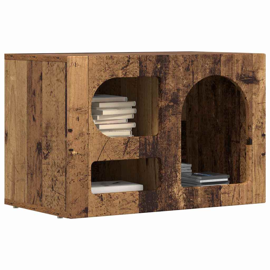 TV-Schränk ELST 60 x 35 x 40 cm Altholz Holzwerkstoff