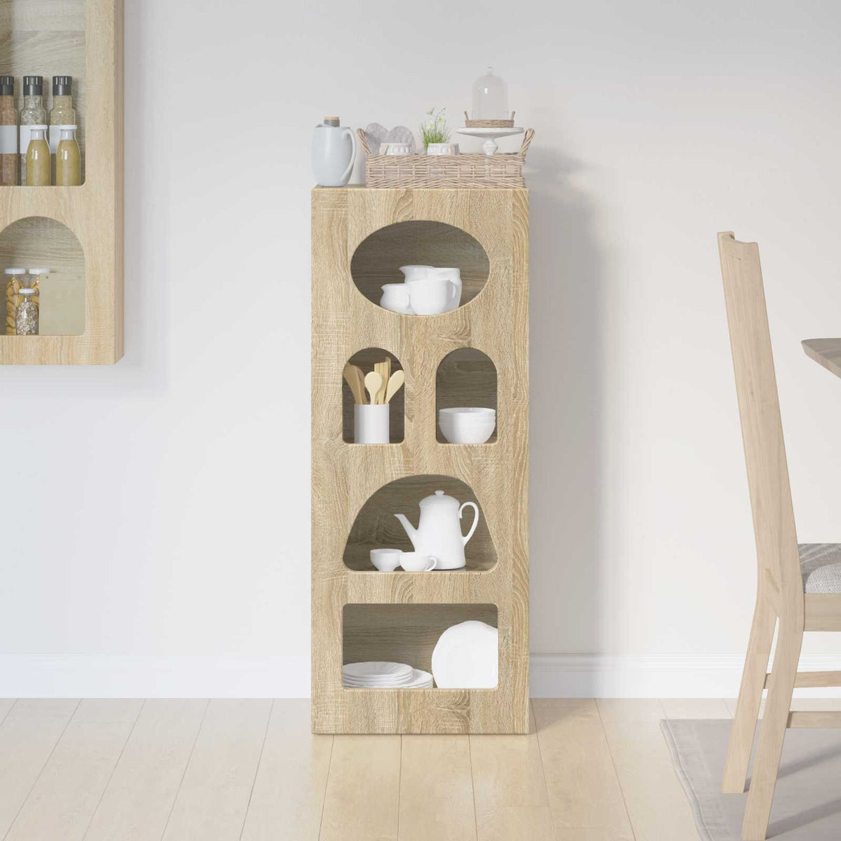 Sideboard ELST Sonoma-Eiche 40 x 35 x 100,5 cm Holzwerkstoff