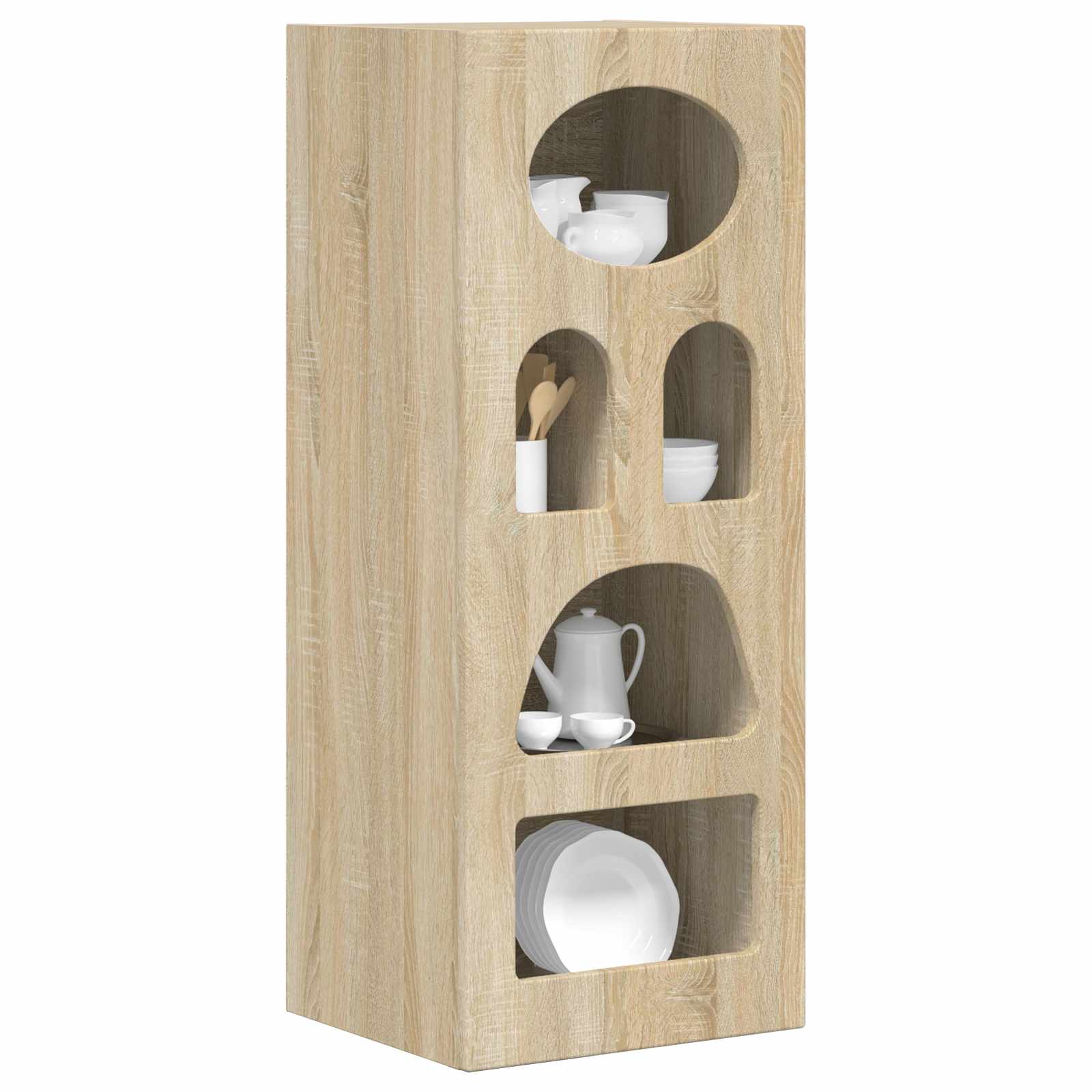 Sideboard ELST Sonoma-Eiche 40 x 35 x 100,5 cm Holzwerkstoff