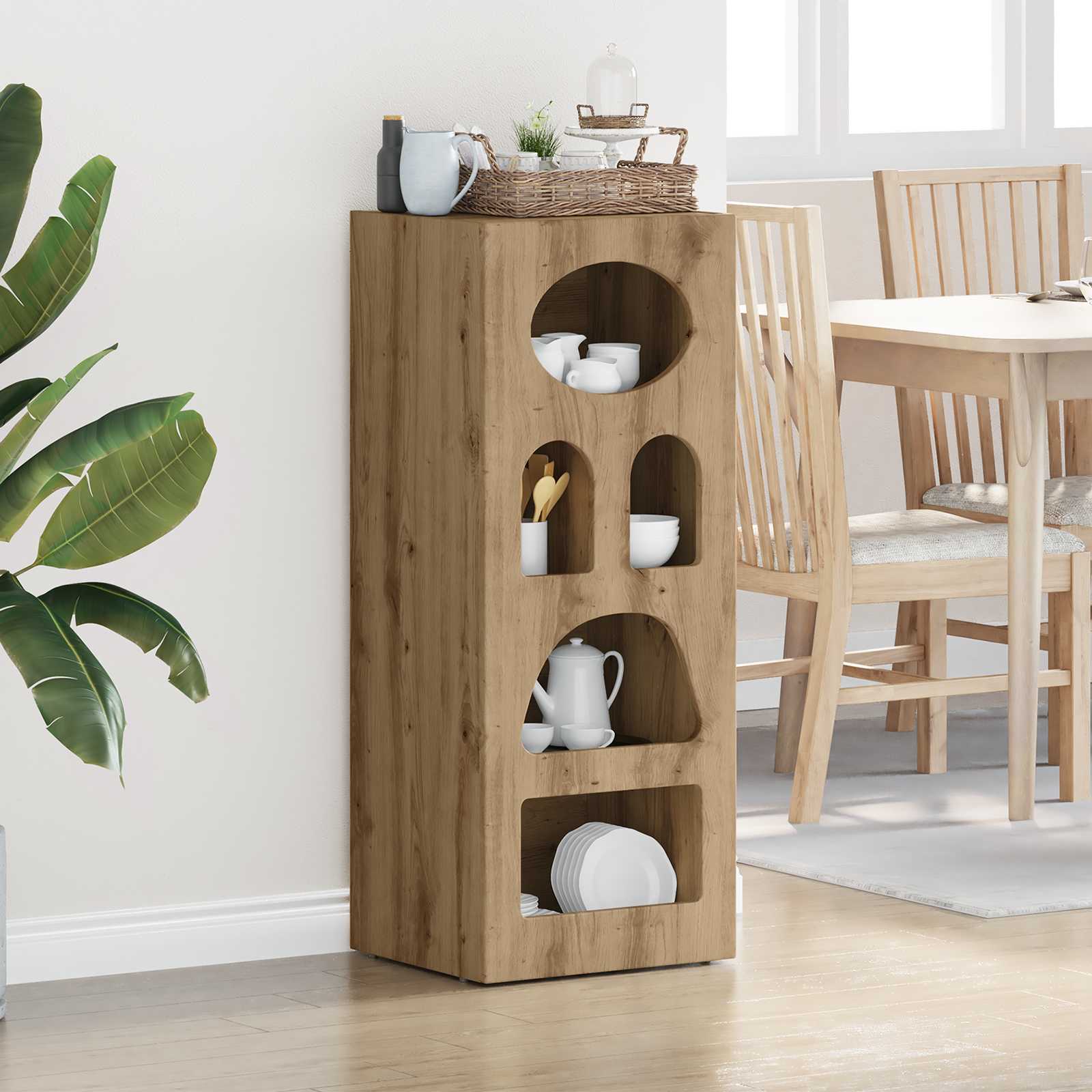 Sideboard ELST Artisan-Eiche 40 x 35 x 100,5 cm Holzwerkstoff