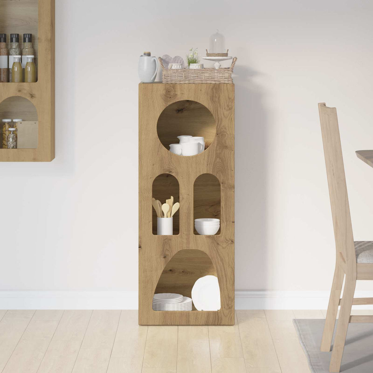 Sideboard ELST Artisan-Eiche 40 x 35 x 100,5 cm Holzwerkstoff