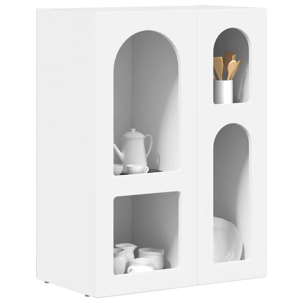 Sideboard ELST Weiß 59 x 35 x 80,5 cm Holzwerkstoff