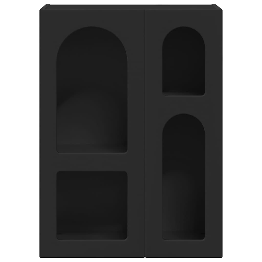 Sideboard ELST Schwarz 59 x 35 x 80,5 cm Holzwerkstoff