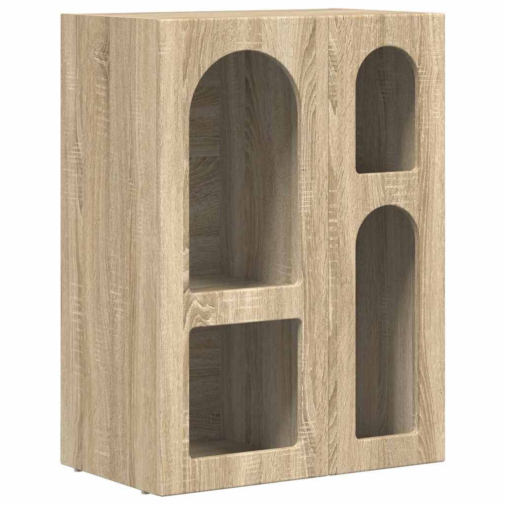 Sideboard ELST Sonoma-Eiche 59 x 35 x 80,5 cm Holzwerkstoff