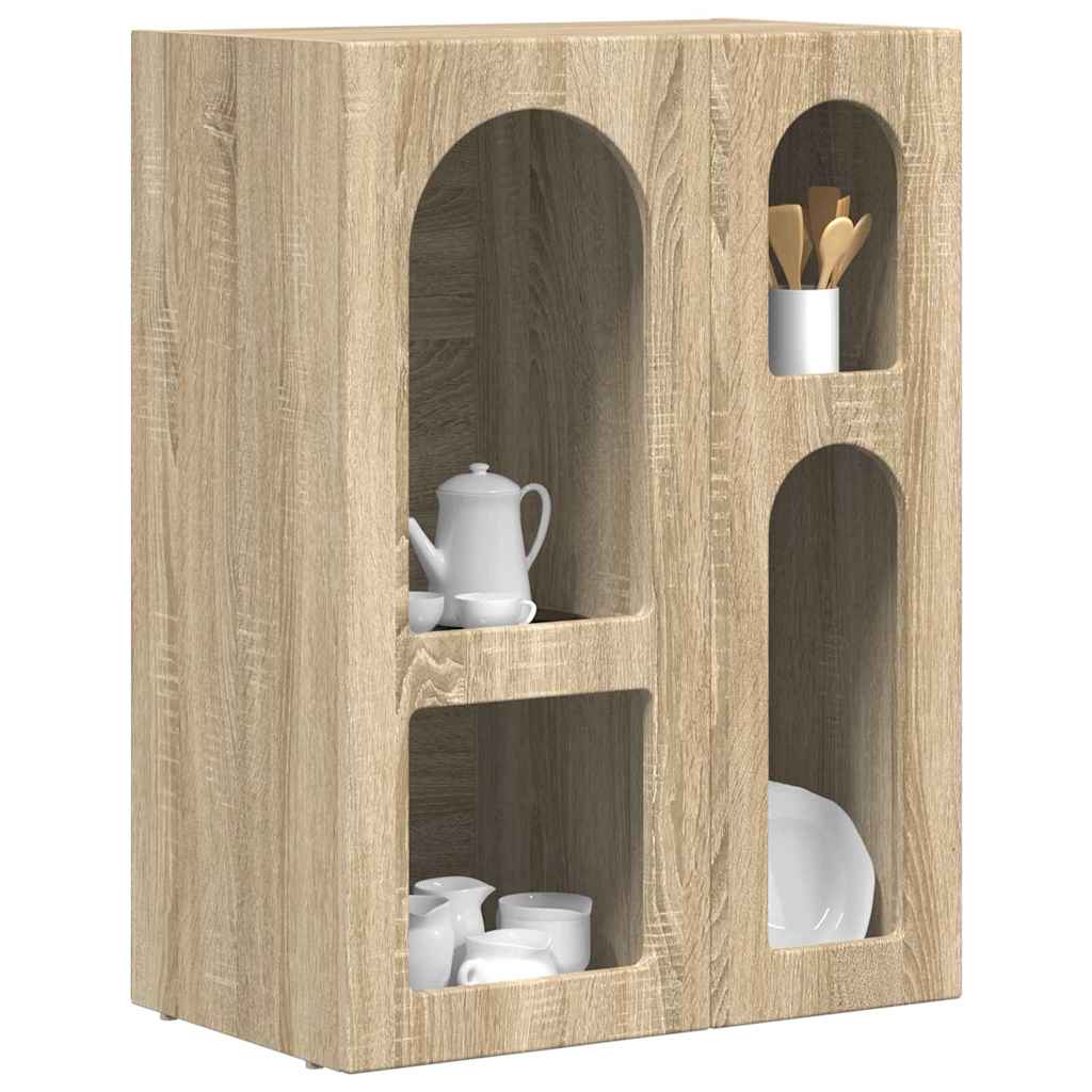 Sideboard ELST Sonoma-Eiche 59 x 35 x 80,5 cm Holzwerkstoff