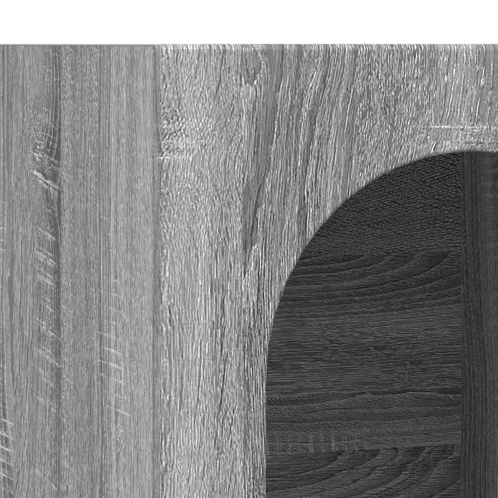 Sideboard ELST Sonoma-Grau 59 x 35 x 80,5 cm Holzwerkstoff