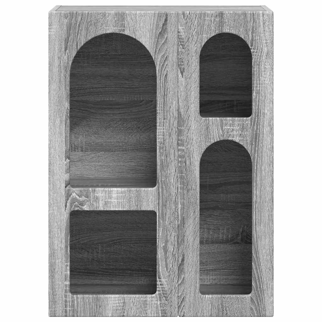 Sideboard ELST Sonoma-Grau 59 x 35 x 80,5 cm Holzwerkstoff