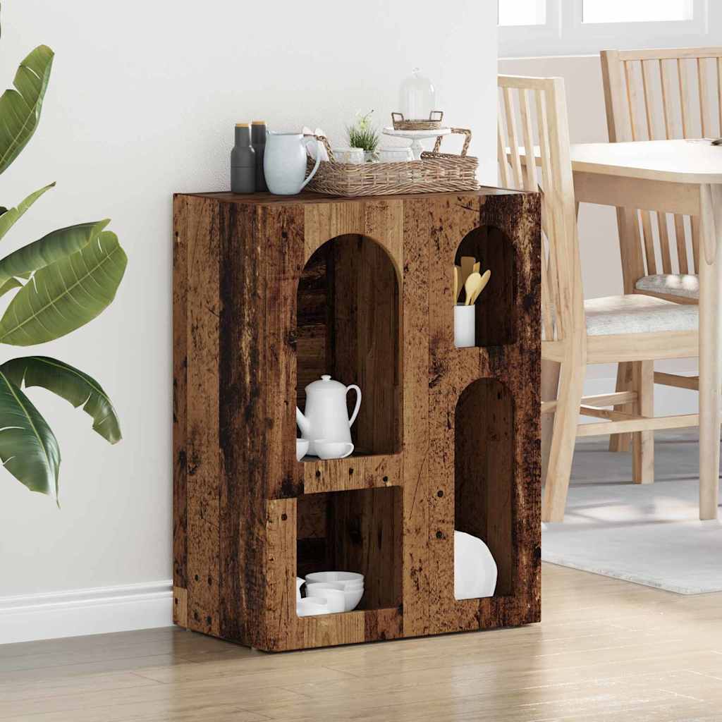 Sideboard ELST Altholz 59 x 35 x 80,5 cm Holzwerkstoff