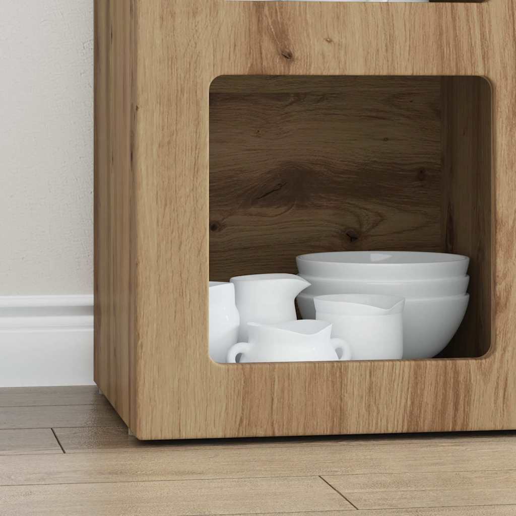 Sideboard ELST Artisan-Eiche 59 x 35 x 80,5 cm Holzwerkstoff