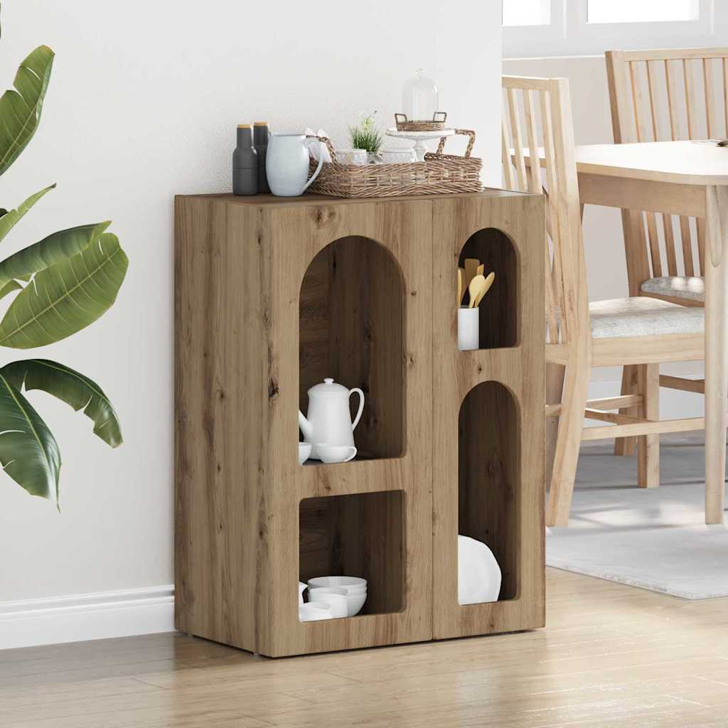 Sideboard ELST Artisan-Eiche 59 x 35 x 80,5 cm Holzwerkstoff