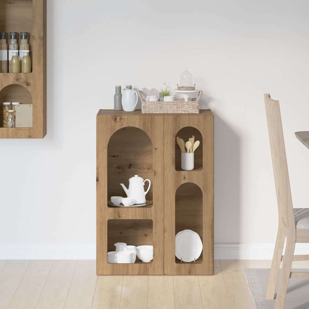 Sideboard ELST Artisan-Eiche 59 x 35 x 80,5 cm Holzwerkstoff