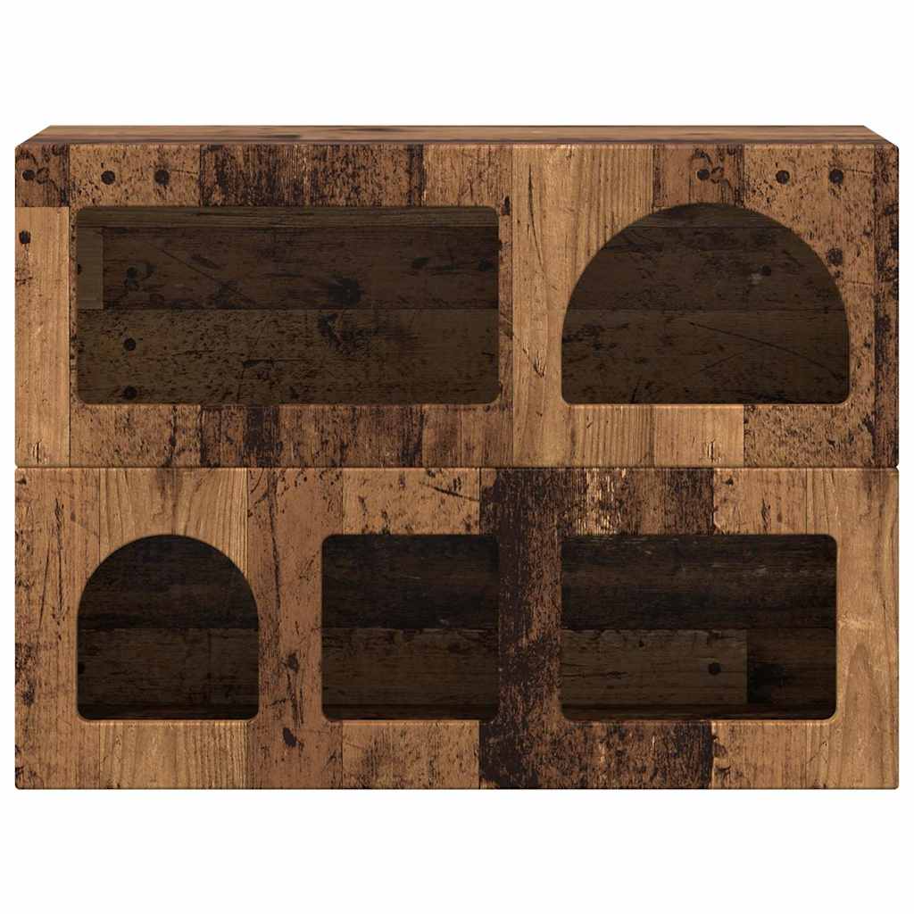 Sideboard ELST Altholz 80,5 x 35 x 59 cm Holzwerkstoff