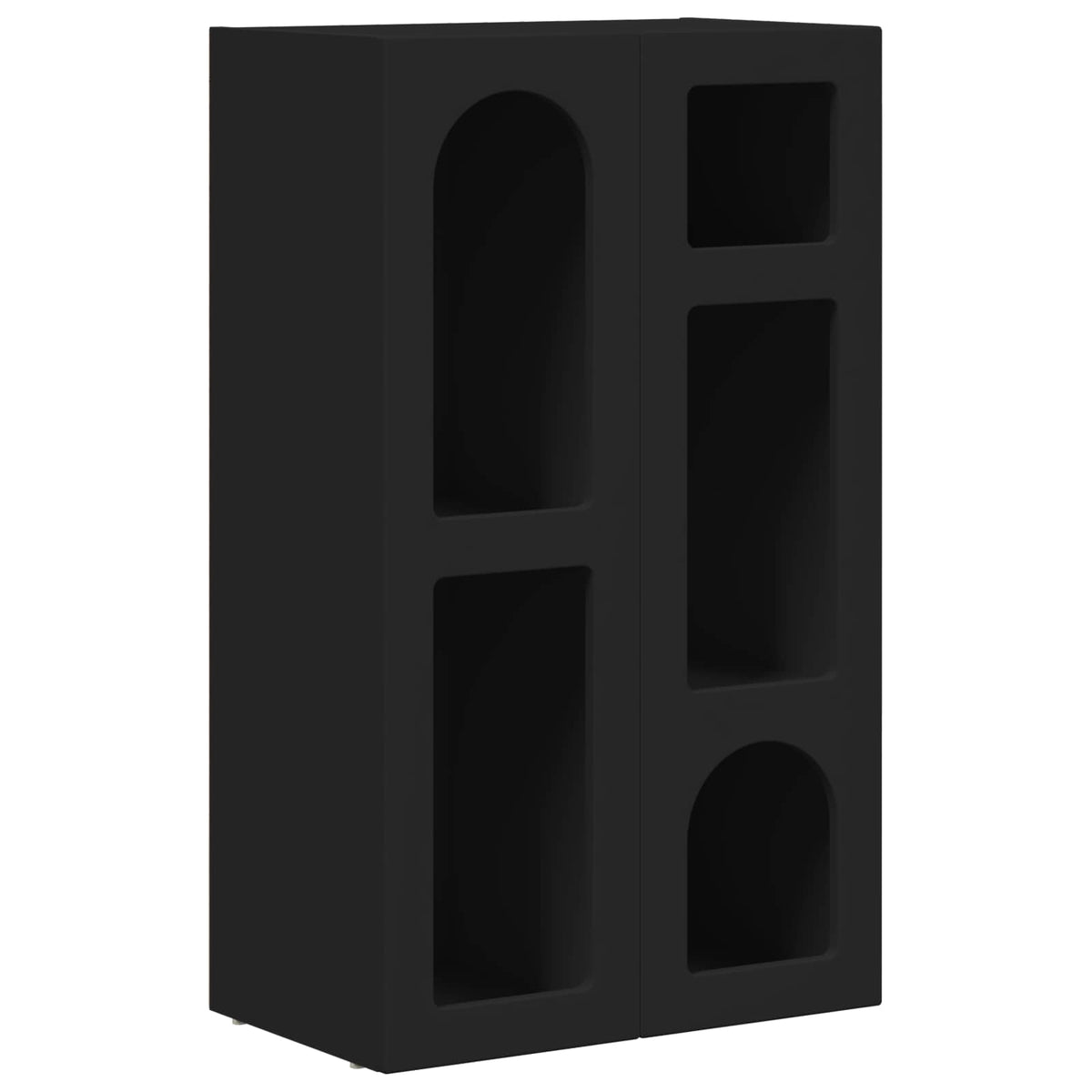 Sideboard ELST Schwarz 59 x 35 x 100,5 cm Holzwerkstoff