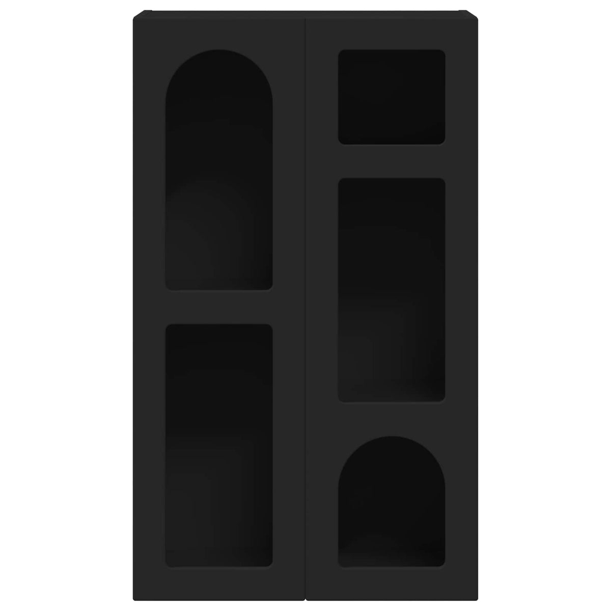 Sideboard ELST Schwarz 59 x 35 x 100,5 cm Holzwerkstoff