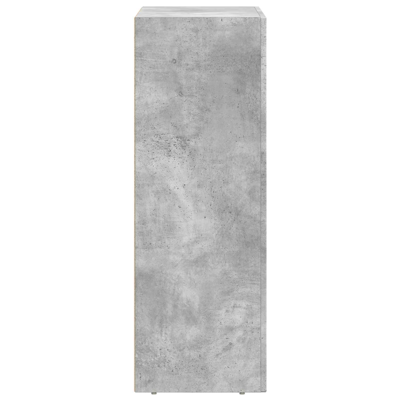 Sideboard ELST Beton Grau 59 x 35 x 100,5 cm Holzwerkstoff