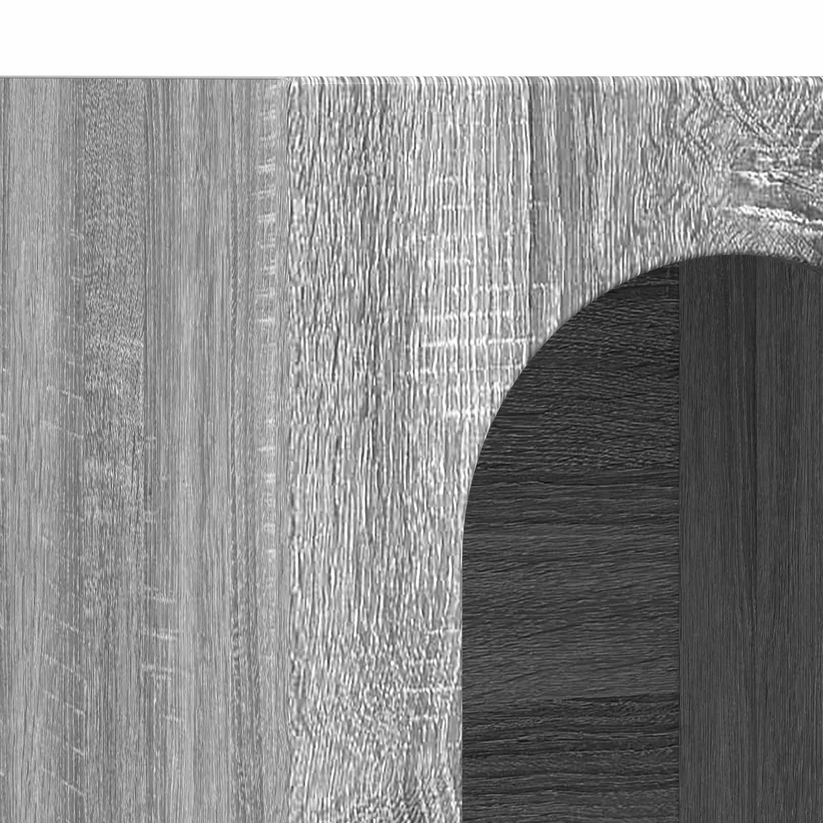 Sideboard ELST Graues Sonoma 59 x 35 x 100,5 cm Holzwerkstoff