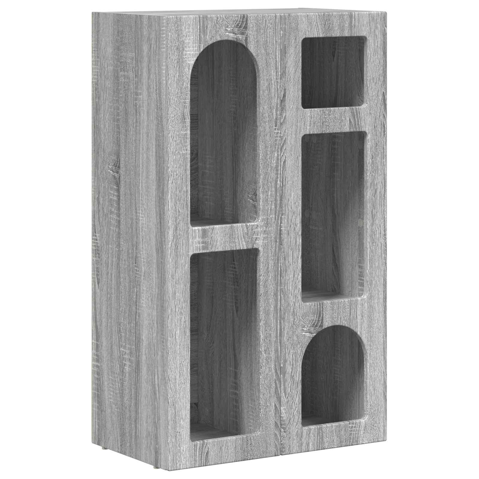 Sideboard ELST Graues Sonoma 59 x 35 x 100,5 cm Holzwerkstoff