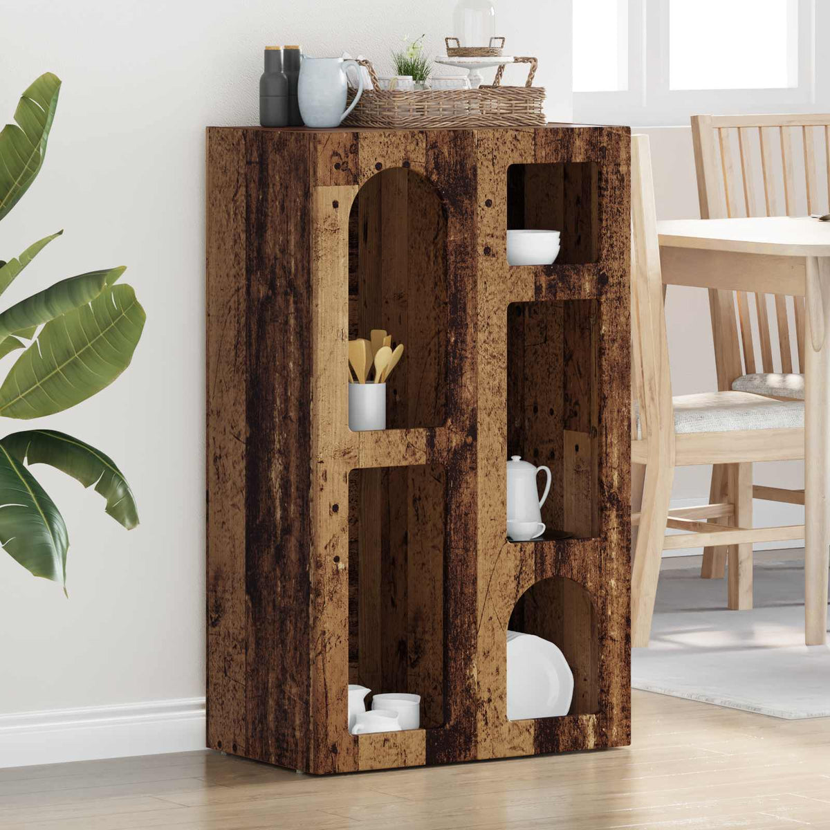 Sideboard ELST Altholz 59 x 35 x 100,5 cm Holzwerkstoff